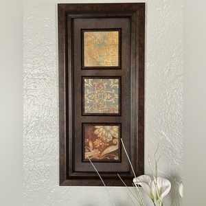 Home interiors Retired Art decor patchwork panel